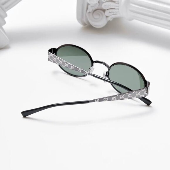 NWT Gucci GG1854S-001 Ruthenium Grey 51mm Sunglasses main image 7